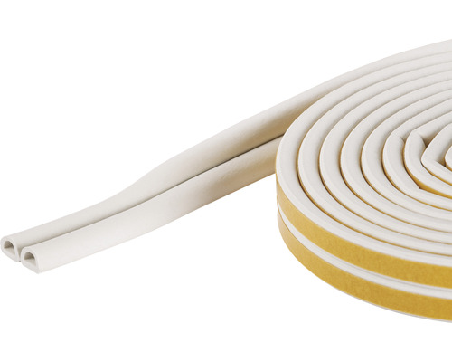 Dichtungsband mit selbstklebender Rückseite aufgerollt