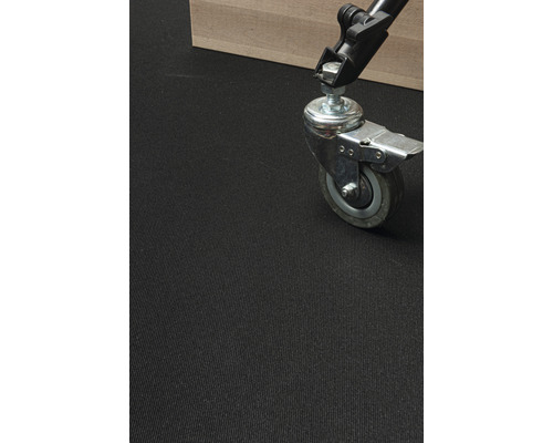 Vue détaillée d''une roulette de meuble avec frein de stationnement