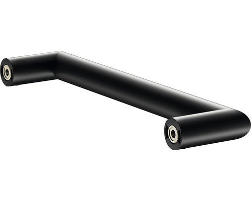 Schwarzer Möbelgriff aus Metall