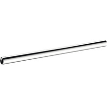 Tube de tringle à rideau de douche droit en métal