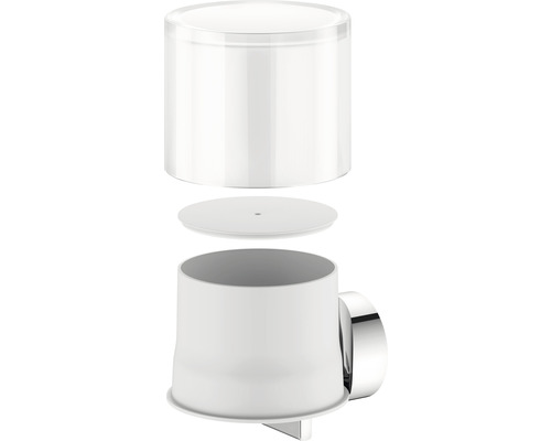 Demontierter Zahnputzbecher zur Wandmontage