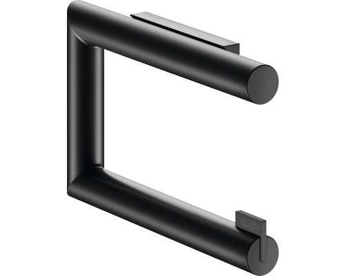 Dérouleur de papier toilette KEUCO REVA Black Selection noir mat 12862370000 Keuco Edition 400 Support de rouleau de papier sans couvercle