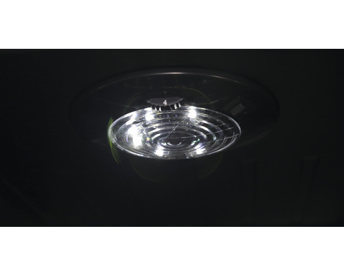 Spot encastrable au plafond avec design transparent