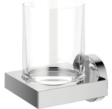 Wand-Zahnputzbecherhalter mit Glas