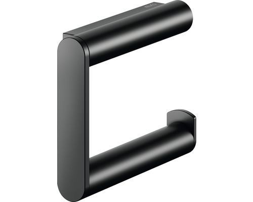 Dérouleur de papier toilette KEUCO Plan Black Selection noir mat 14962370000 Porte-papier toilette noir