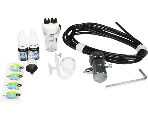 Composants pour la fertilisation au CO2 dans l''aquarium