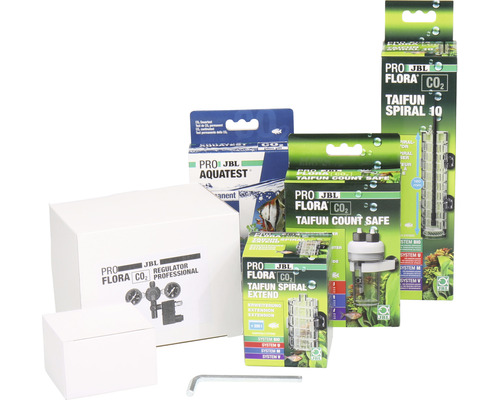Système de fertilisation au CO2 JBL ProFlora et accessoires