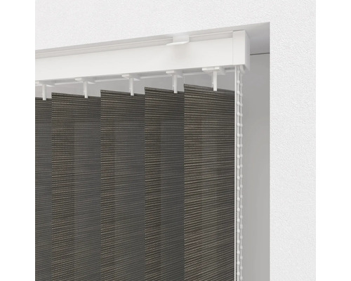 Store vénitien vertical avec cordon de tirage pour la décoration de fenêtres et la protection solaire