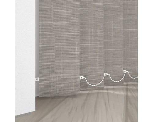 Store vertical en tissu avec chaînette