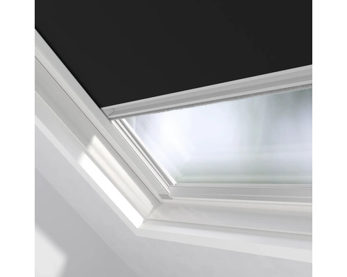 Fenêtre de toit avec store occultant