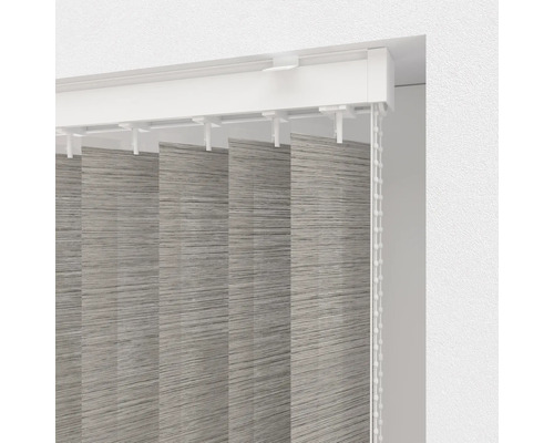 Store vertical avec lamelles et éléments de commande