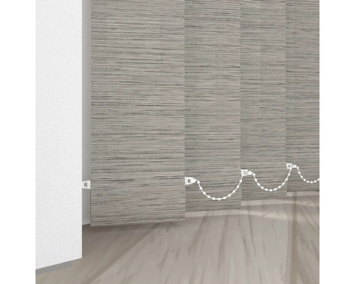 Store vénitien textile à lamelles pour fenêtre