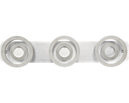 Befestigungsschiene mit drei Lampenfassungen