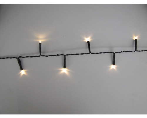 Lichterkette mit leuchtenden LED-Lampen