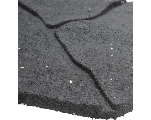 Tapis en caoutchouc avec rainures de drainage pour l''extérieur