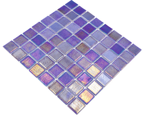 Quadratische Glasmosaikfliese