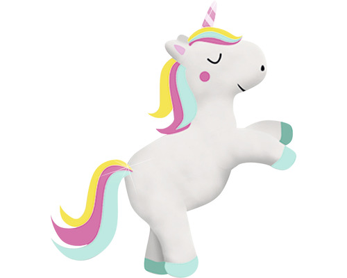 Einhornfigur mit Mähne und Schweif
