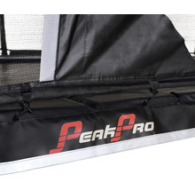 Detailansicht des PeakPro Logos auf einem Produkt.