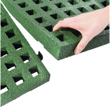 Grüne Rasengitterplatten aus Kunststoff mit Verbindungssystem