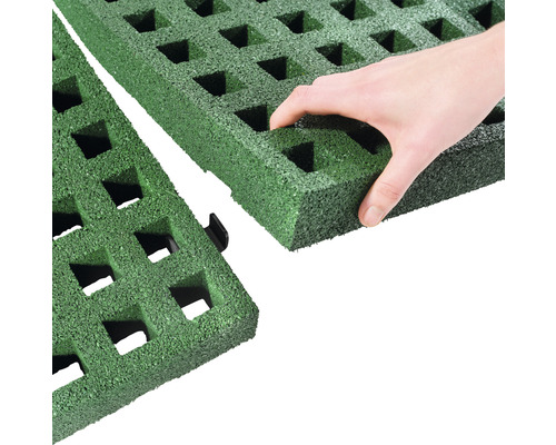 Grüne Rasengitterplatten aus Kunststoff mit Verbindungssystem