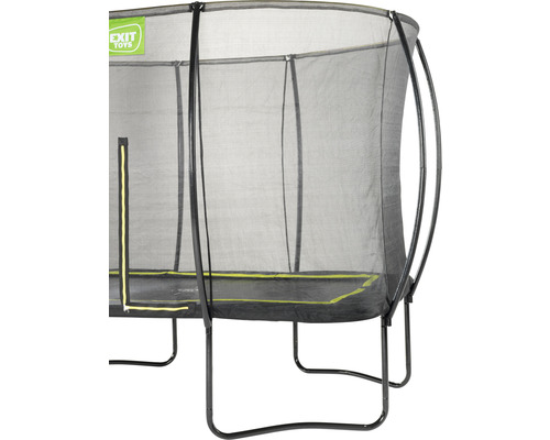 Rechteckiges Gartentrampolin mit Sicherheitsnetz