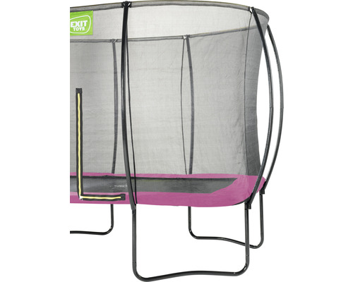 Trampoline avec filet de sécurité et rembourrage du cadre