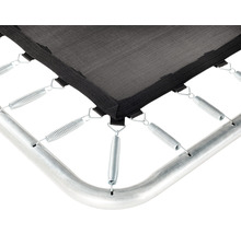 Trampolin EXIT Silhouette mit Sicherheitsnetz 244x366 cm rosa
