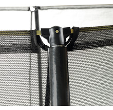 Trampolin EXIT Silhouette mit Sicherheitsnetz 244x366 cm rosa