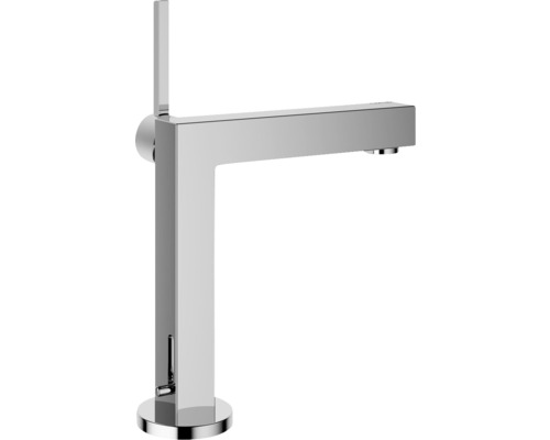 Robinet de lavabo en métal avec mitigeur monocommande