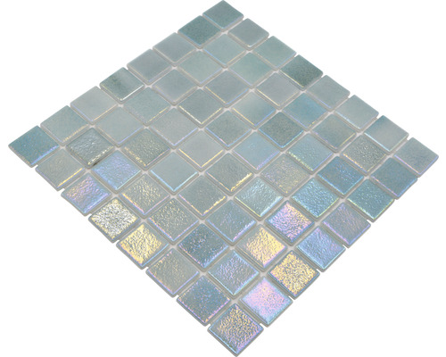 Quadratische Glasmosaikfliese