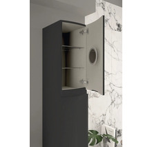 Armoire haute Baden Haus Vague couleur de façade graphite mat mat 40 x 170 x 40 cm 55140