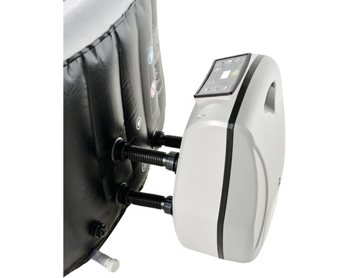 Bain à remous gonflable avec pompe et commande