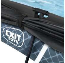 Detailansicht eines EXIT Toys Schwimmbeckens mit Abdeckung.