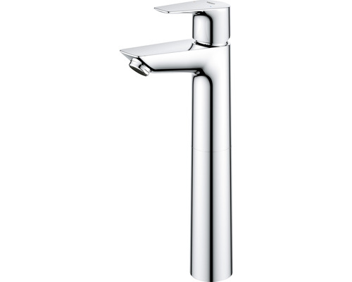 Hoher Waschtischmischer aus Metall