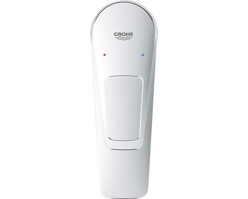 Logo Grohe sur un mitigeur monocommande pour lavabo