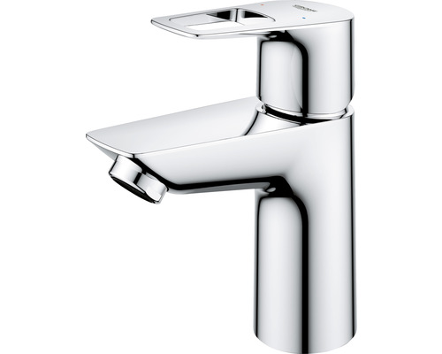 Mitigeur de lavabo chromé brillant