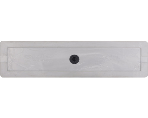 Kunststoffbox mit schwarzem Gummistopfen