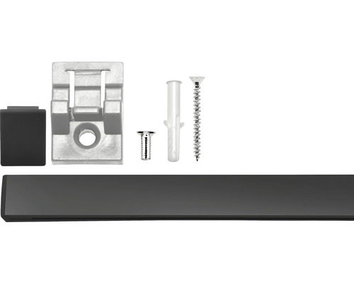 Composants pour une fixation de porte avec vis incluses