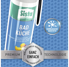 Sista Bad & Küche Silikon Spender transparent 100 ml