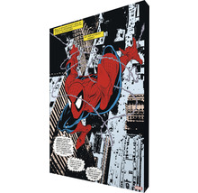 Impression sur toile avec motif de bande dessinée Spider-Man