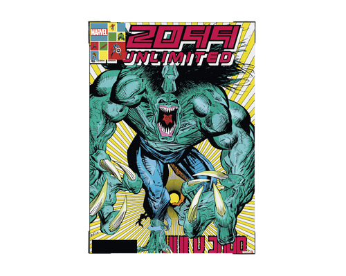Couverture de bande dessinée Marvel 2099 Unlimited