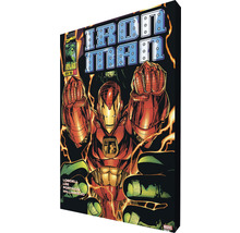 Couverture de bande dessinée Iron Man comme décoration murale