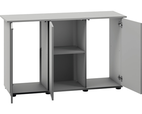 Meuble bas pour aquarium avec trois portes et un compartiment