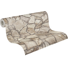 Tapetenrolle mit Steinmuster