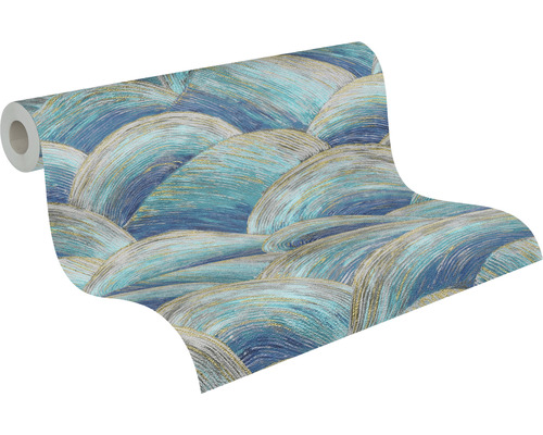 Rouleau de papier peint avec motif abstrait