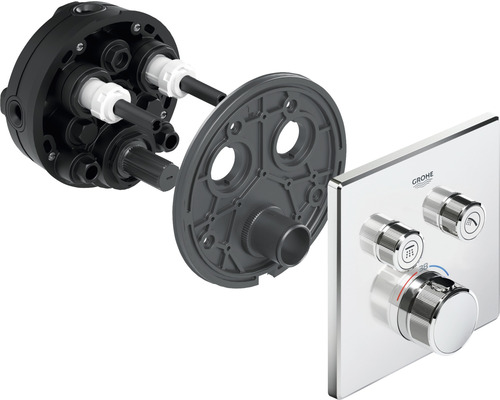 Grohe Unterputz Thermostatarmatur mit Installationsbox