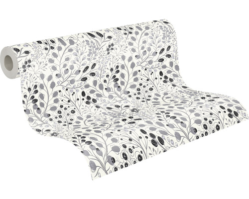 Tapetenrolle mit Blätterdesign