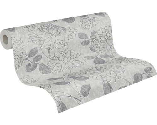 Tapetenrolle mit Blumenmuster