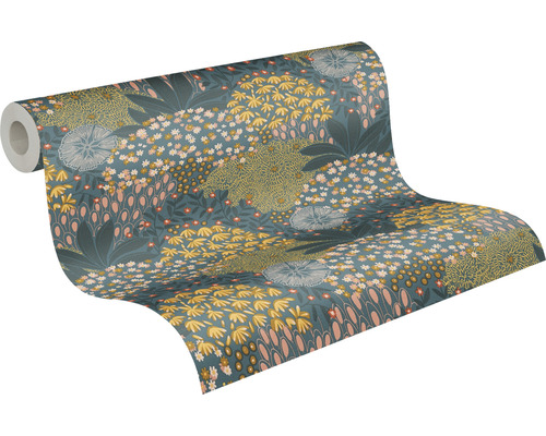 Tapetenrolle mit floralem Muster für die Wandgestaltung