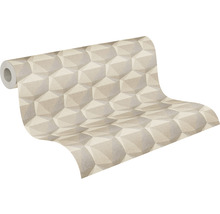 Tapetenrolle mit geometrischem 3D-Design